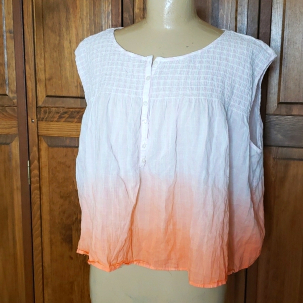 Free People NWOT We The Free NWOT Women's Smocked Top Sz S